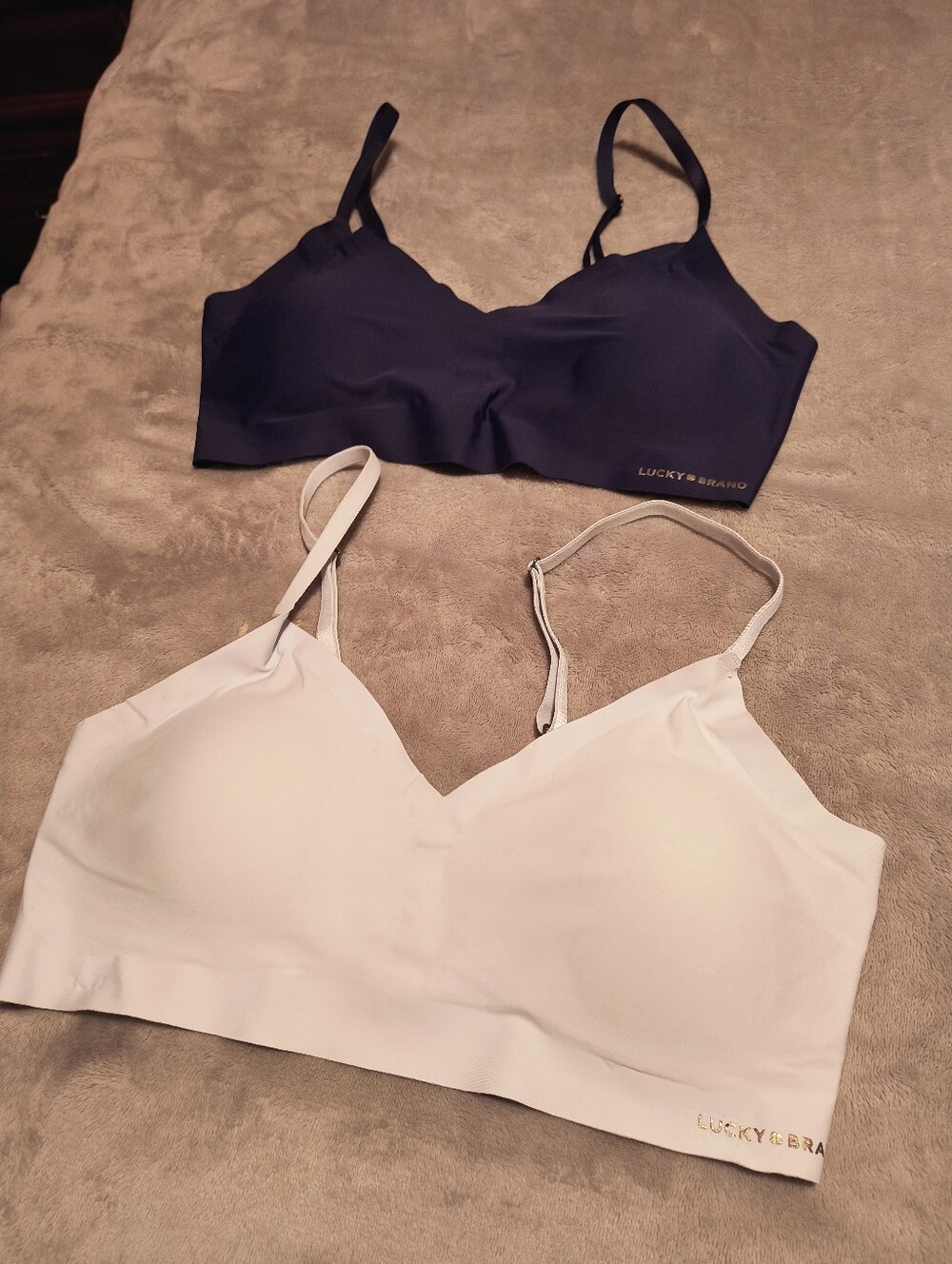 Set of two Lucky brand bras size L NWT